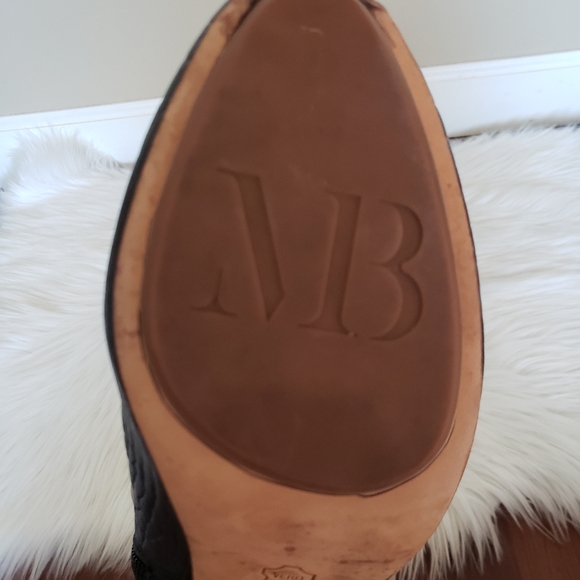 Matt Bernson Jagguar Black Leather Ankle Bootie - Size 9M - Picture 10 of 14